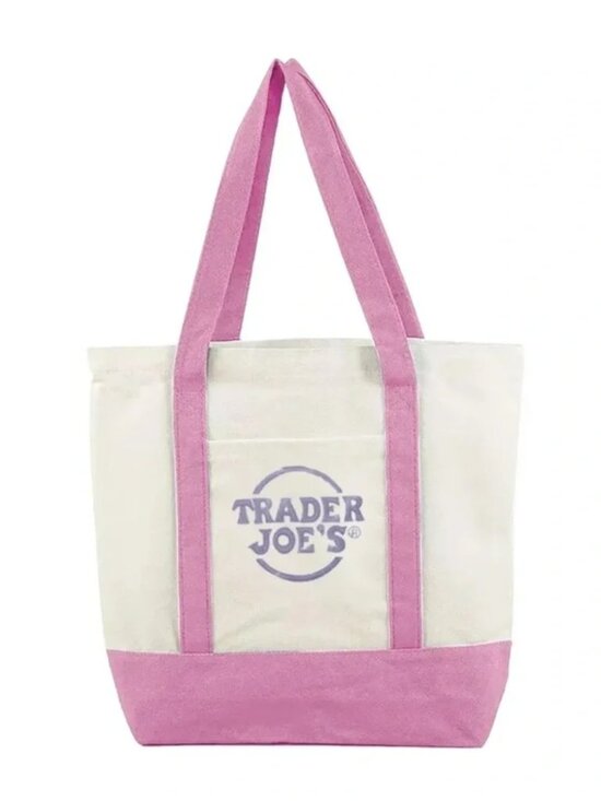 Trader Joe'S Handbags - TraderJoe’s Mini Tote Bag 2026 Release (Pink) NWT